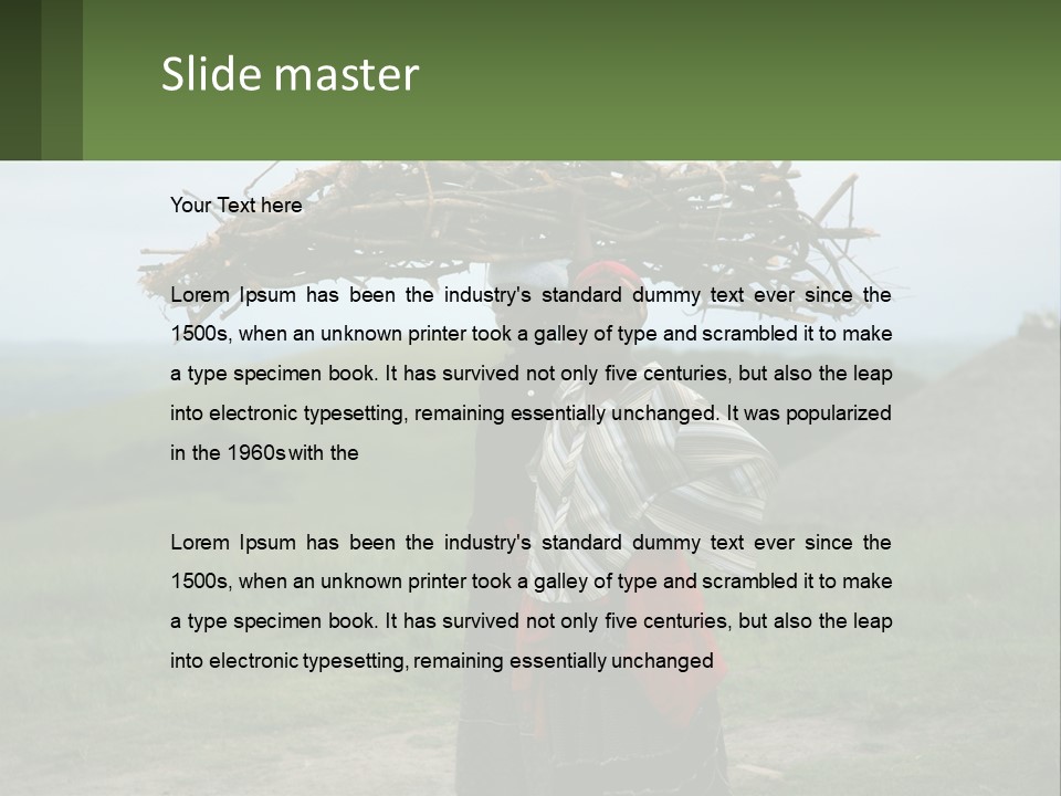 Cold Electricity Supply PowerPoint Template