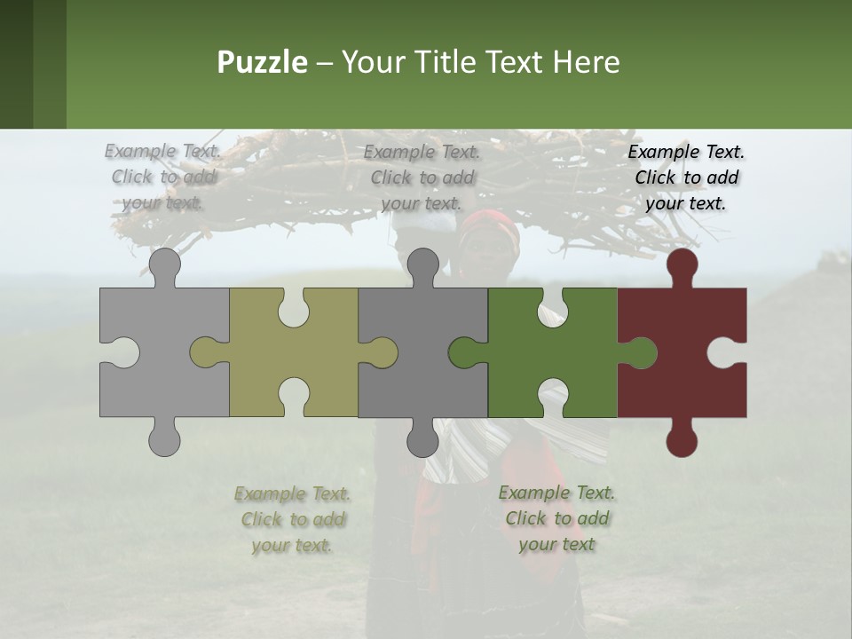 Cold Electricity Supply PowerPoint Template