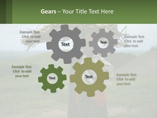 Cold Electricity Supply PowerPoint Template