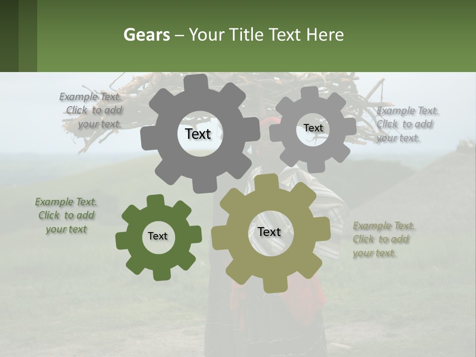 Cold Electricity Supply PowerPoint Template