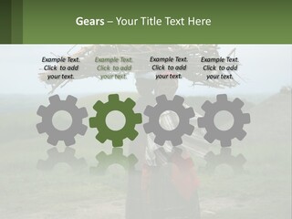 Cold Electricity Supply PowerPoint Template