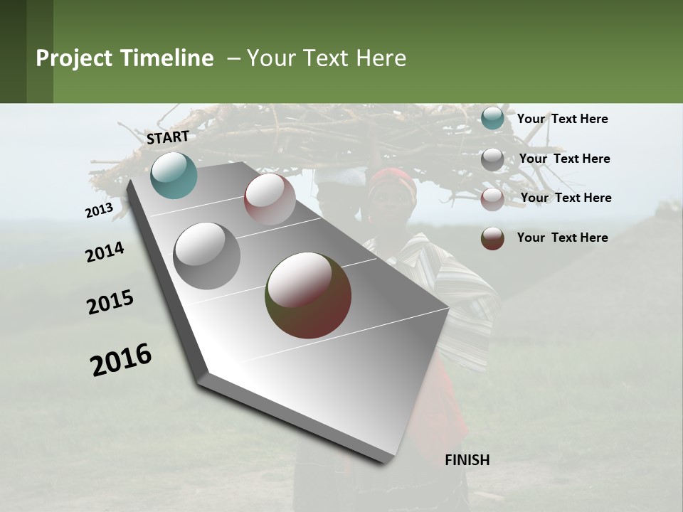 Cold Electricity Supply PowerPoint Template