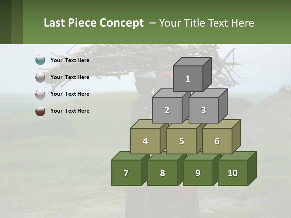 Cold Electricity Supply PowerPoint Template