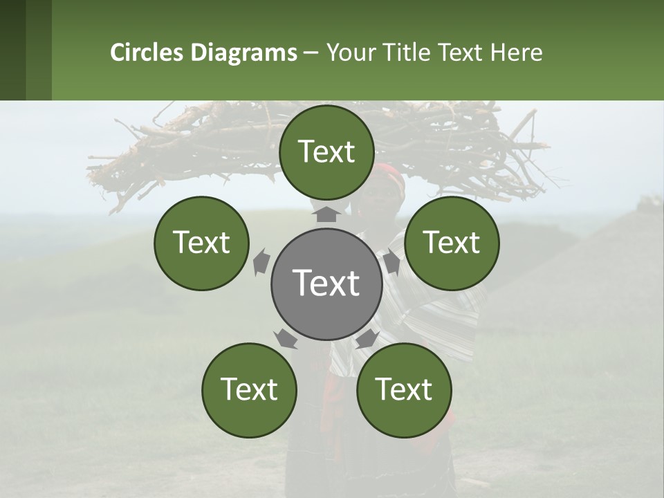 Cold Electricity Supply PowerPoint Template