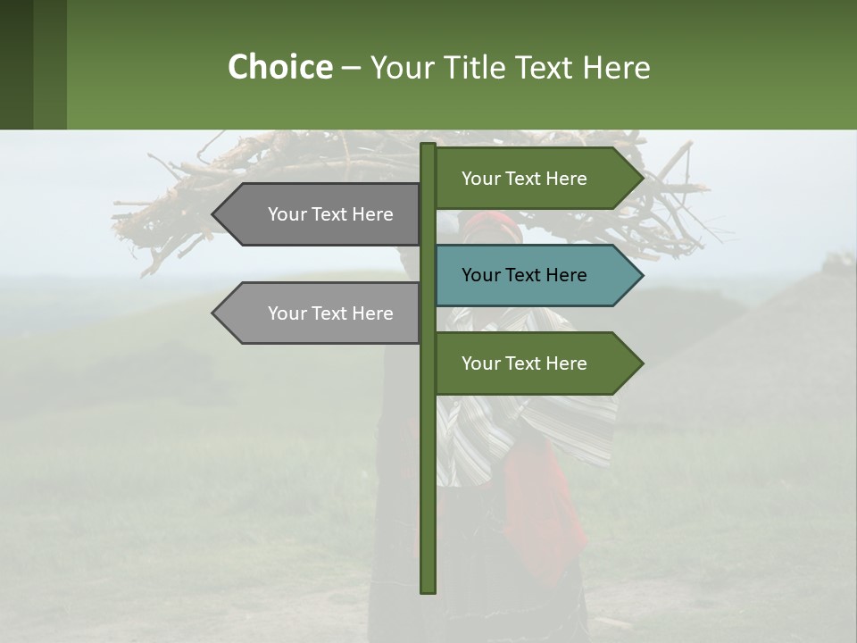 Cold Electricity Supply PowerPoint Template