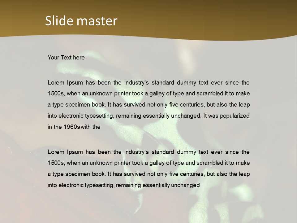 Part Air Cold PowerPoint Template