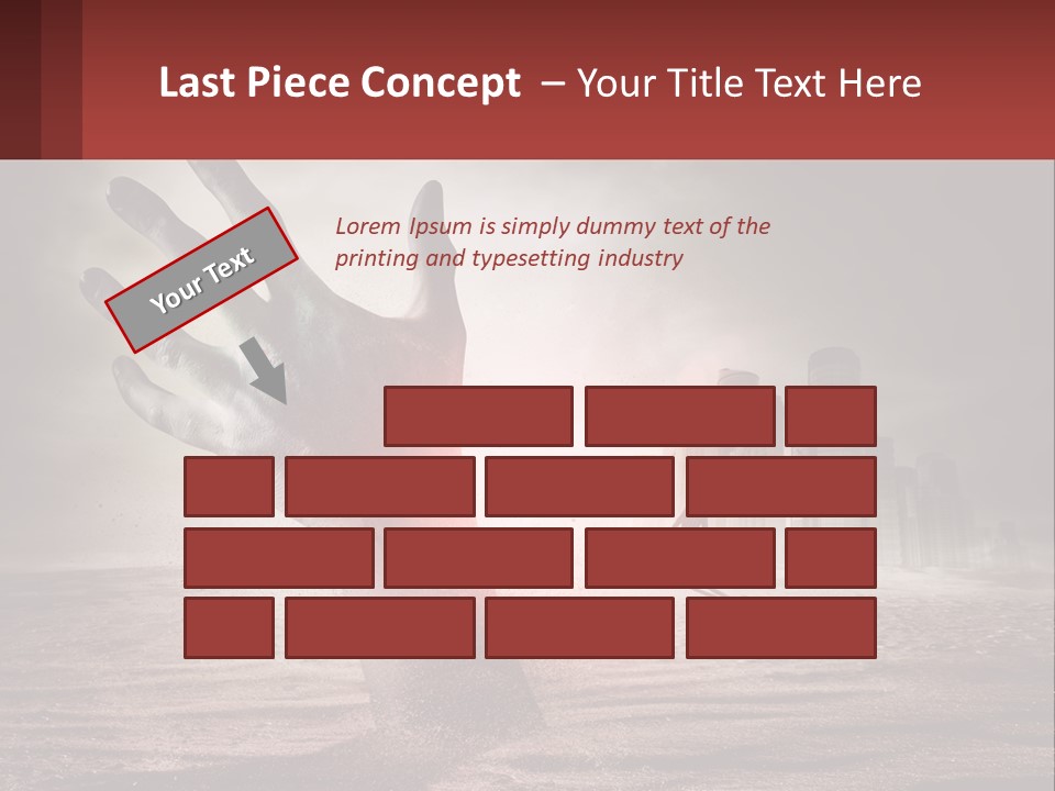 Electric Cooling Power PowerPoint Template