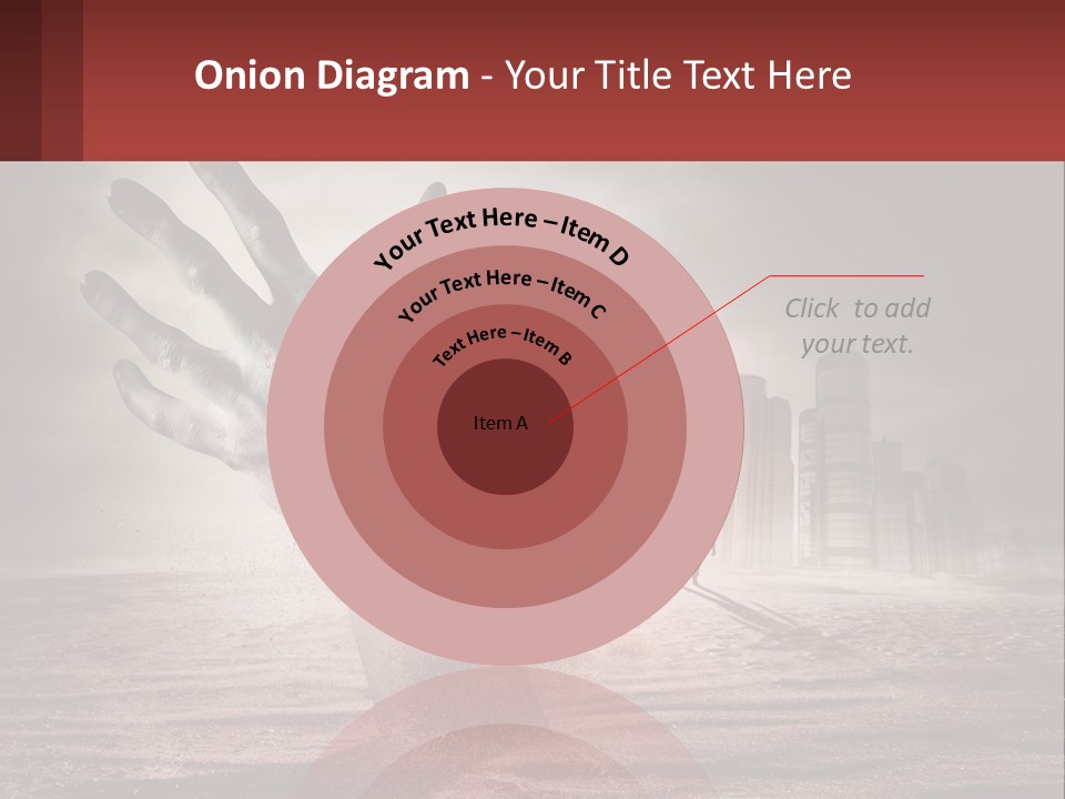 Electric Cooling Power PowerPoint Template