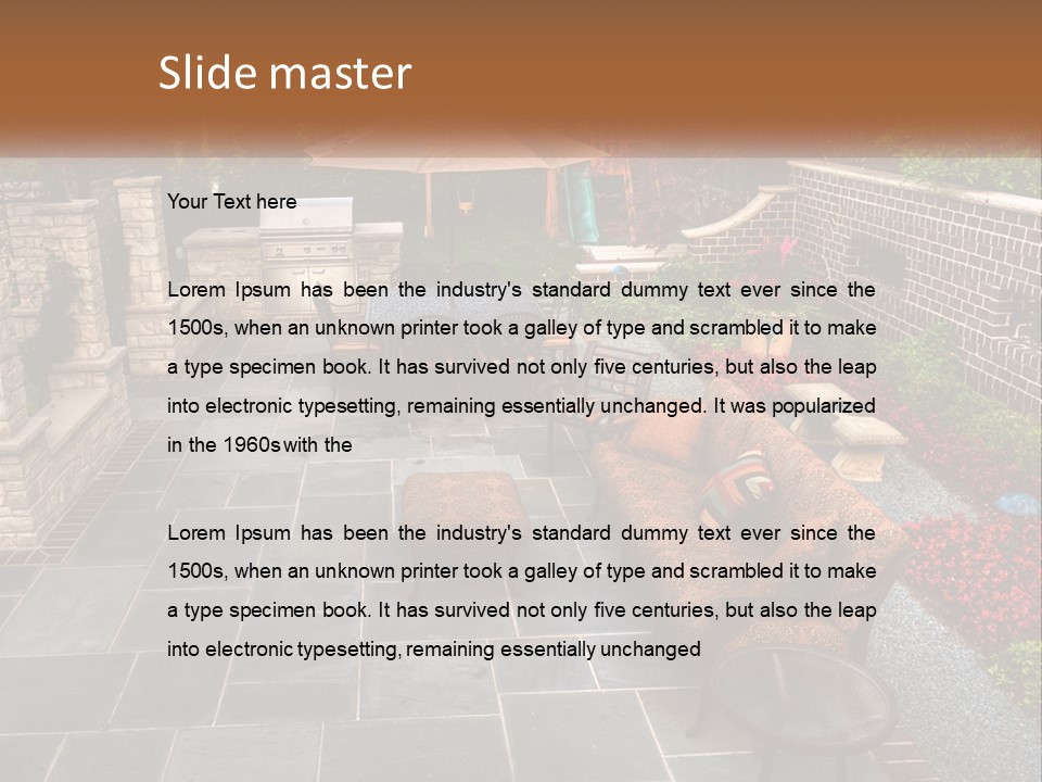 White Switch Cool PowerPoint Template