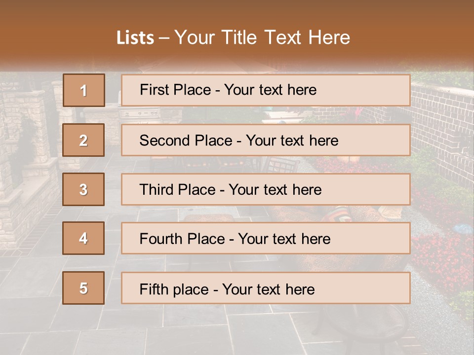 White Switch Cool PowerPoint Template