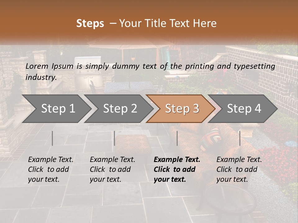 White Switch Cool PowerPoint Template