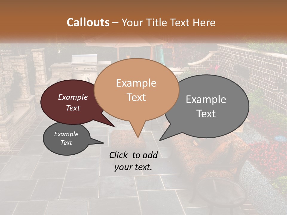 White Switch Cool PowerPoint Template
