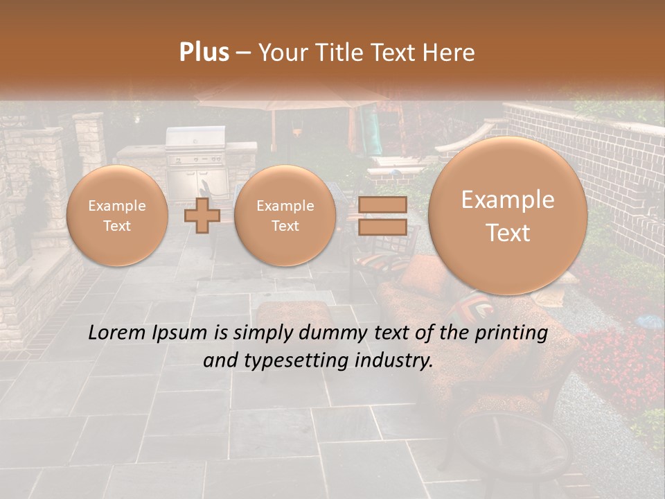 White Switch Cool PowerPoint Template