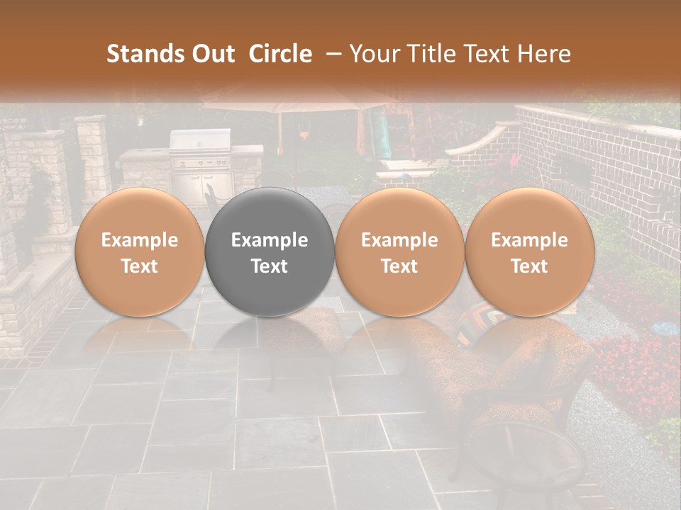 White Switch Cool PowerPoint Template