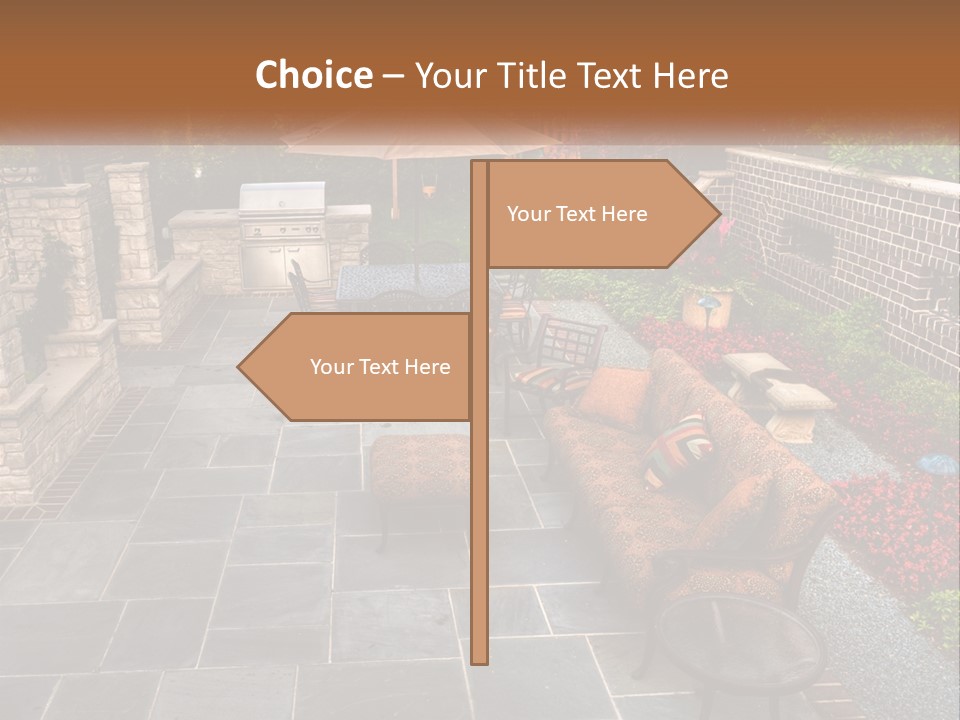 White Switch Cool PowerPoint Template