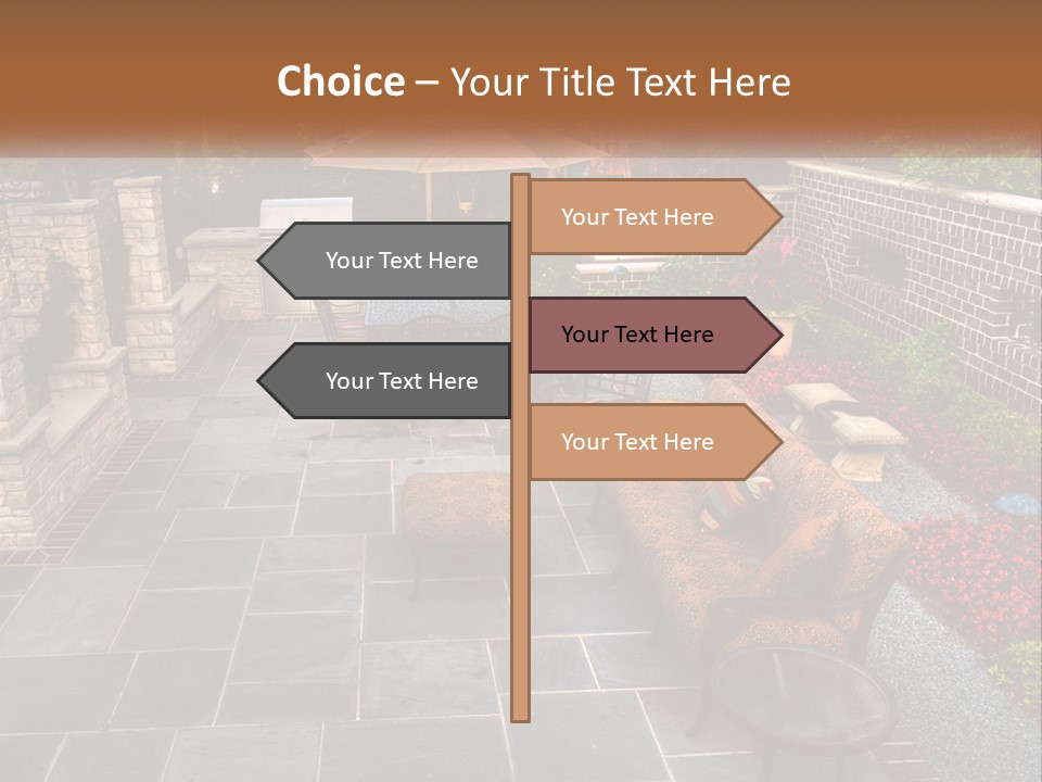 White Switch Cool PowerPoint Template