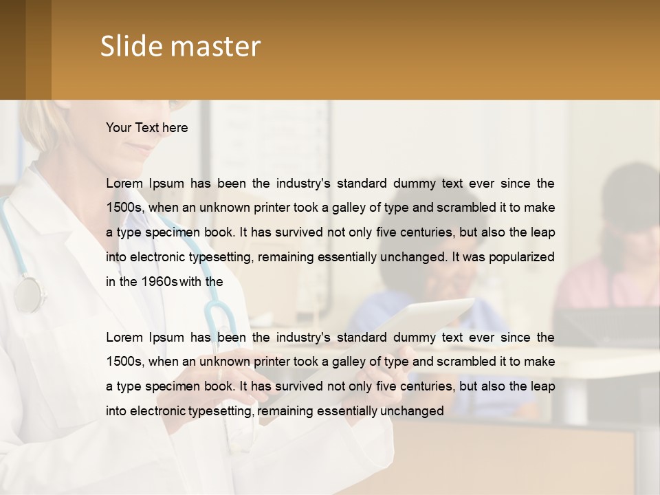 Technology Home Remote PowerPoint Template