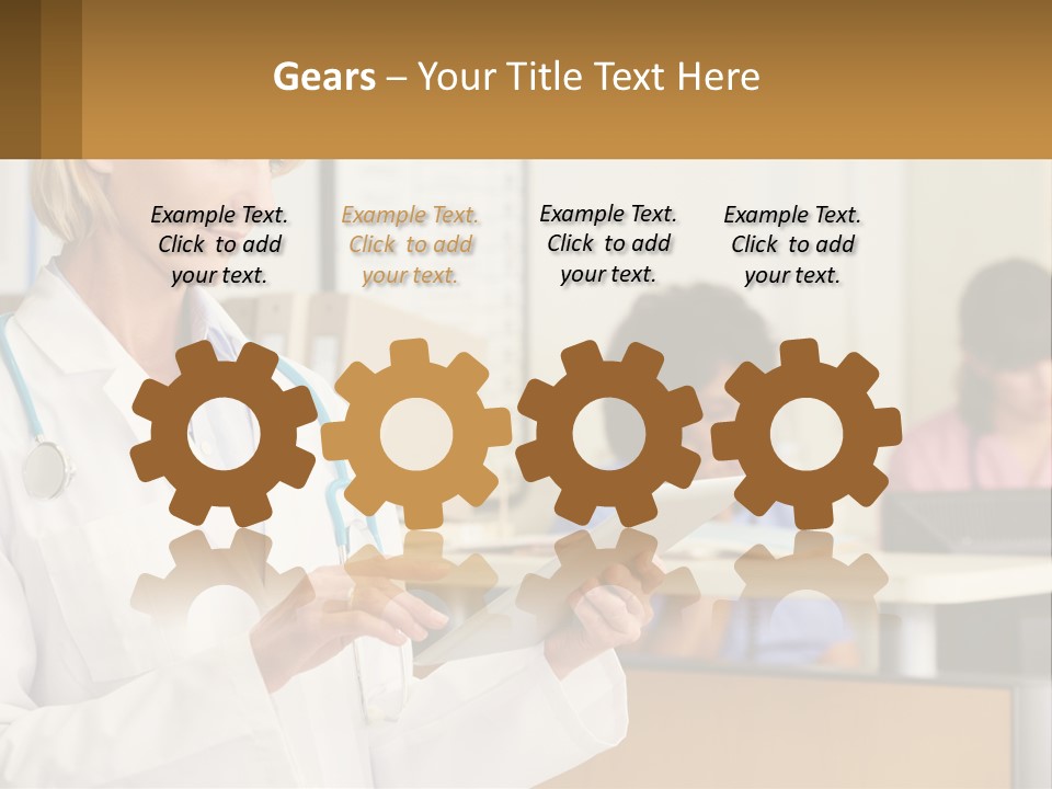 Technology Home Remote PowerPoint Template