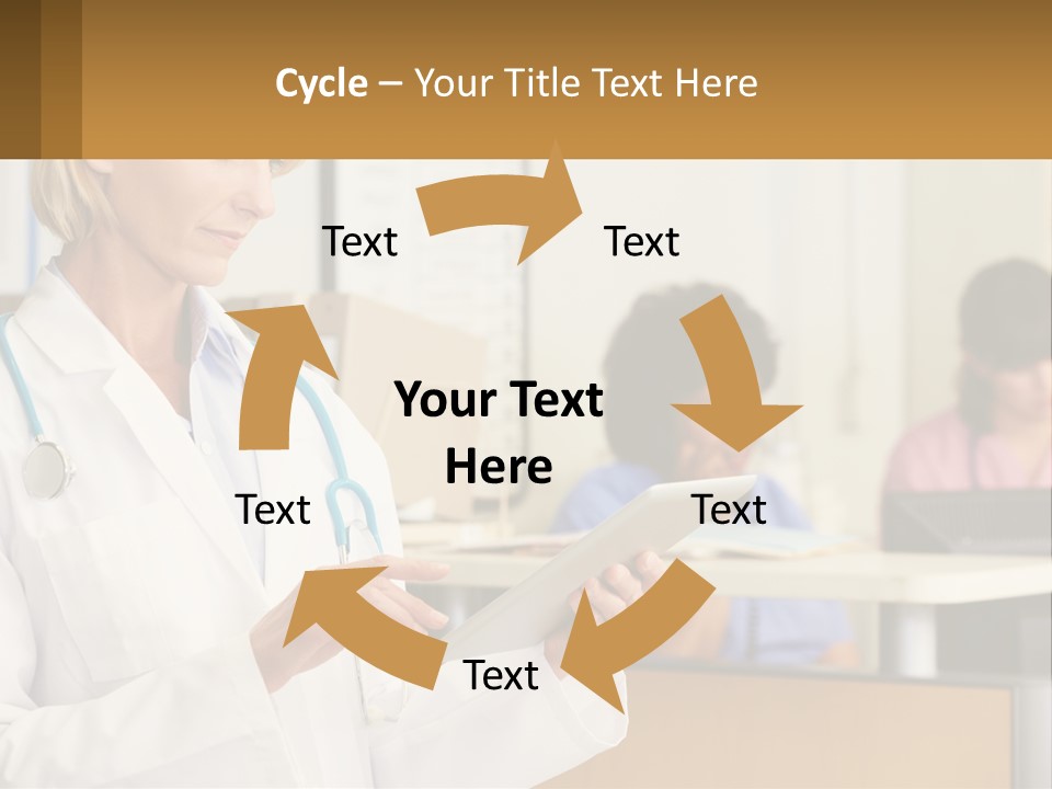Technology Home Remote PowerPoint Template