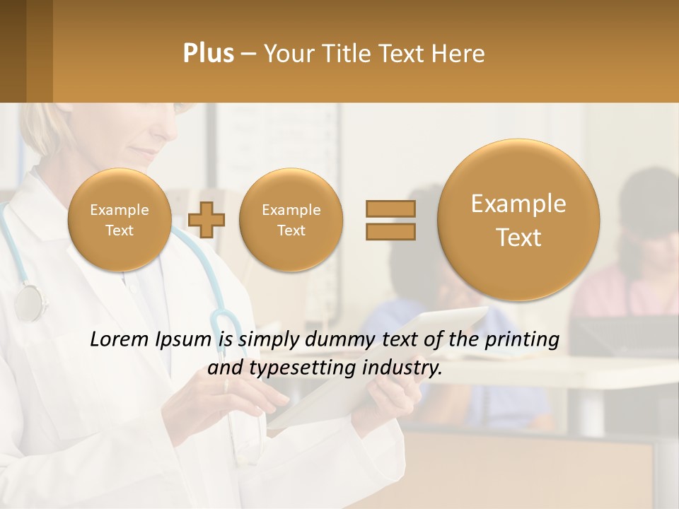 Technology Home Remote PowerPoint Template