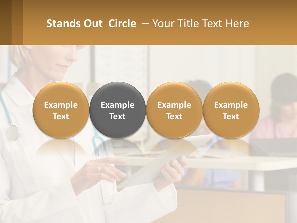 Technology Home Remote PowerPoint Template