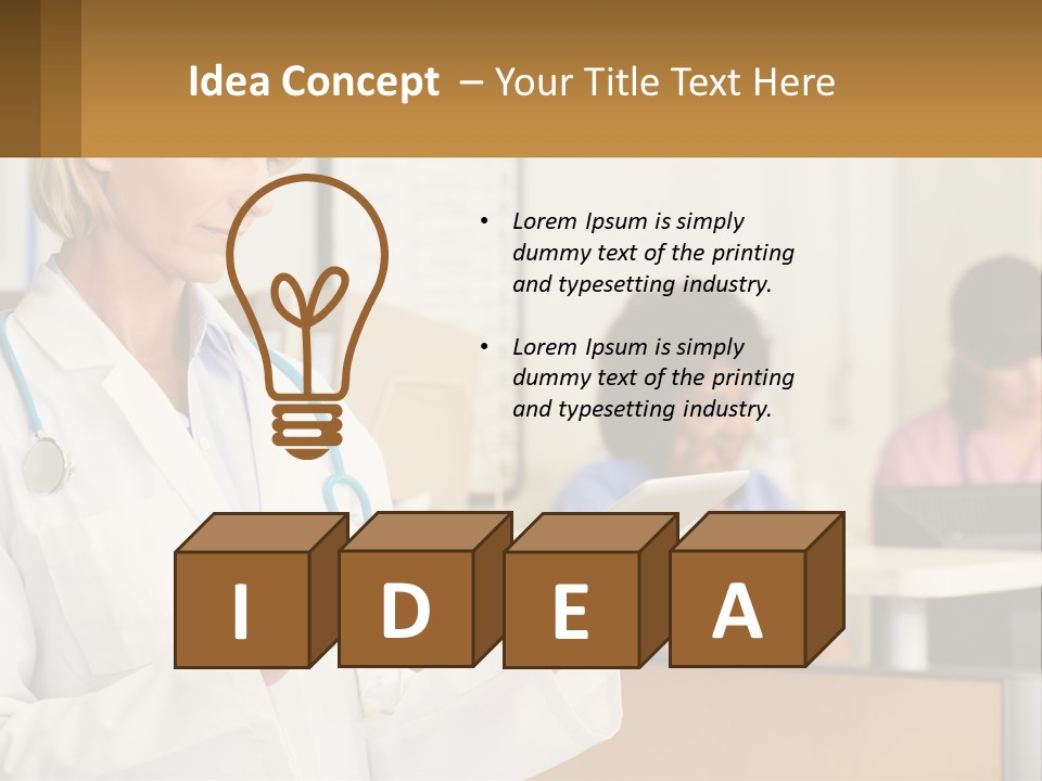 Technology Home Remote PowerPoint Template