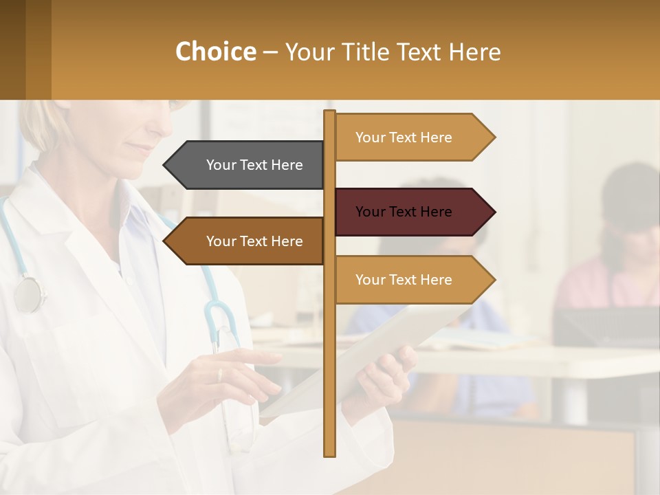 Technology Home Remote PowerPoint Template