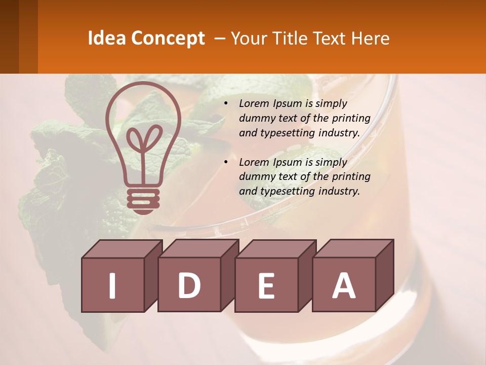 Part Cold House PowerPoint Template