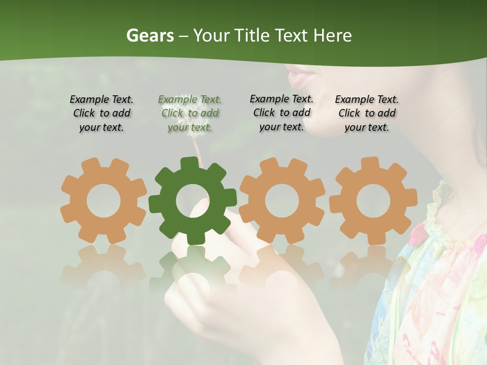 Cooling Ventilation Power PowerPoint Template