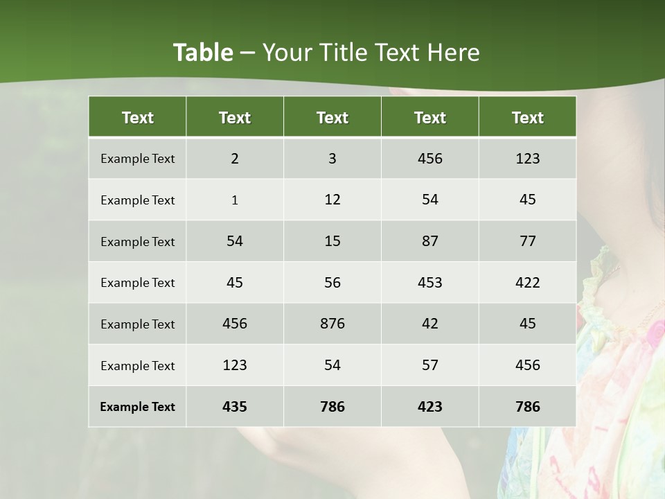 Cooling Ventilation Power PowerPoint Template