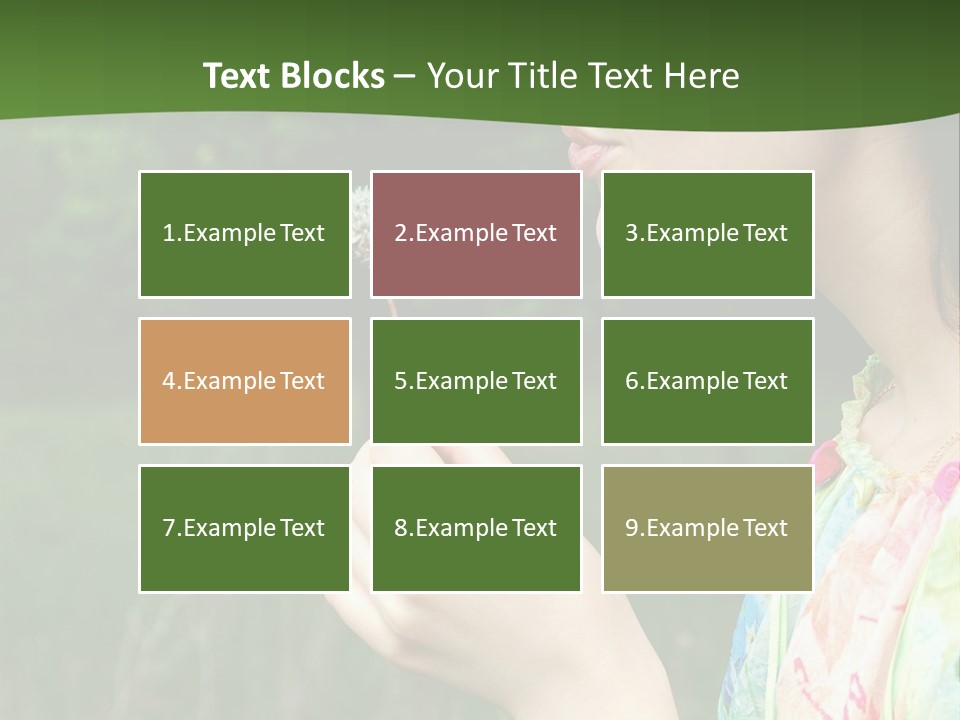 Cooling Ventilation Power PowerPoint Template