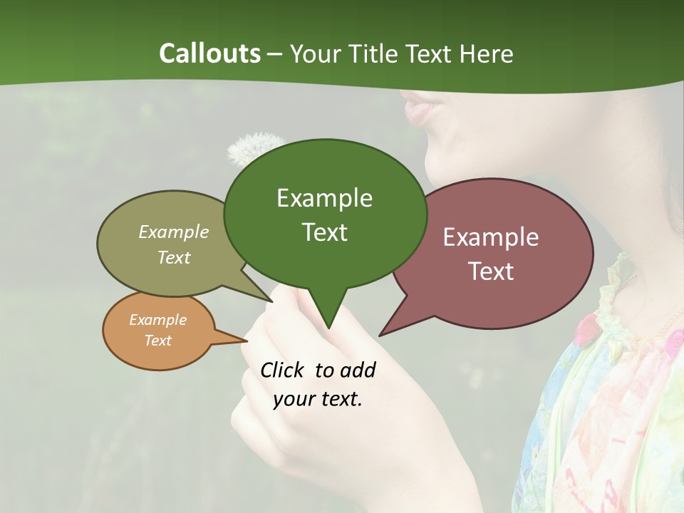 Cooling Ventilation Power PowerPoint Template