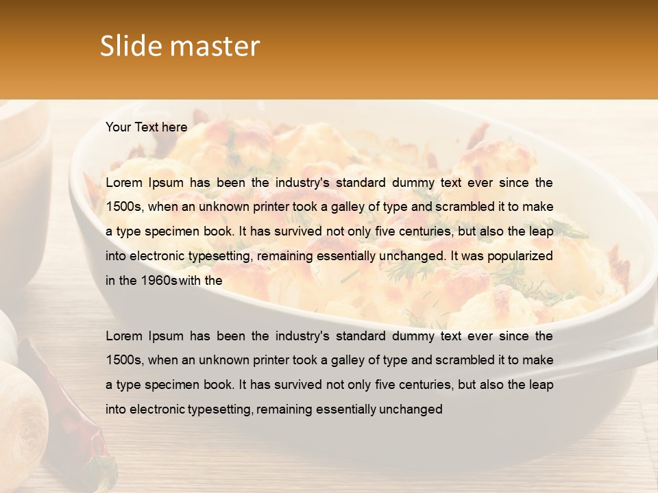 Equipment System Cool PowerPoint Template