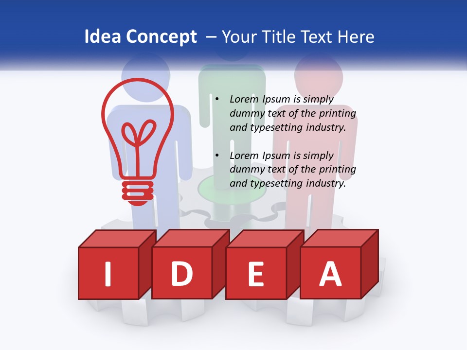House Switch Part PowerPoint Template