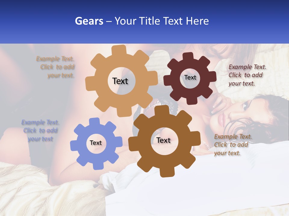 Condition Technology White PowerPoint Template