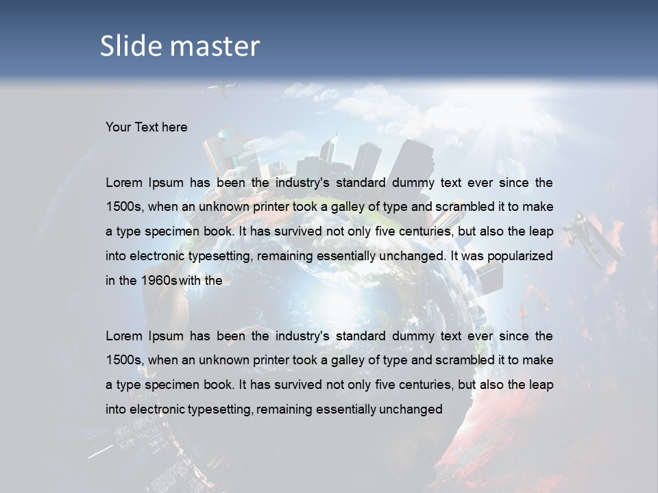 System Heat Ventilation PowerPoint Template