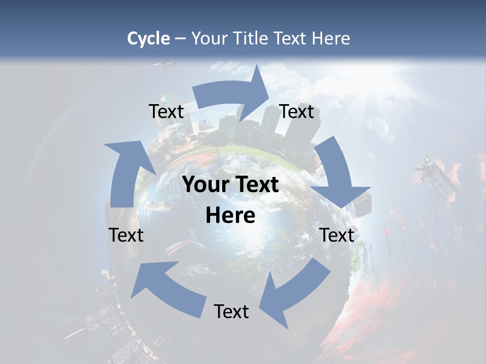 System Heat Ventilation PowerPoint Template