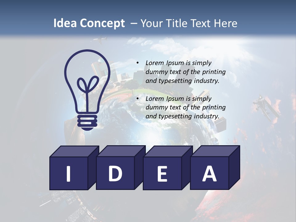 System Heat Ventilation PowerPoint Template