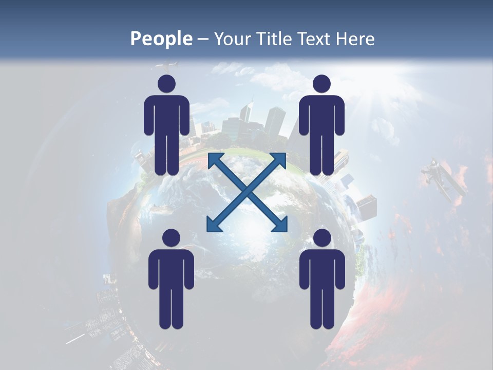 System Heat Ventilation PowerPoint Template