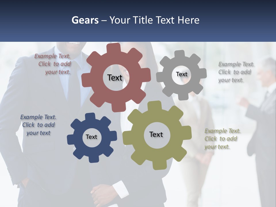 Cooling Technology White PowerPoint Template