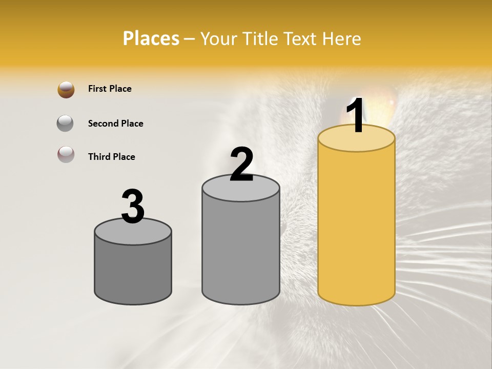 Power White Heat PowerPoint Template