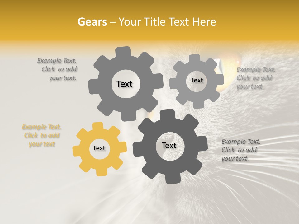 Power White Heat PowerPoint Template