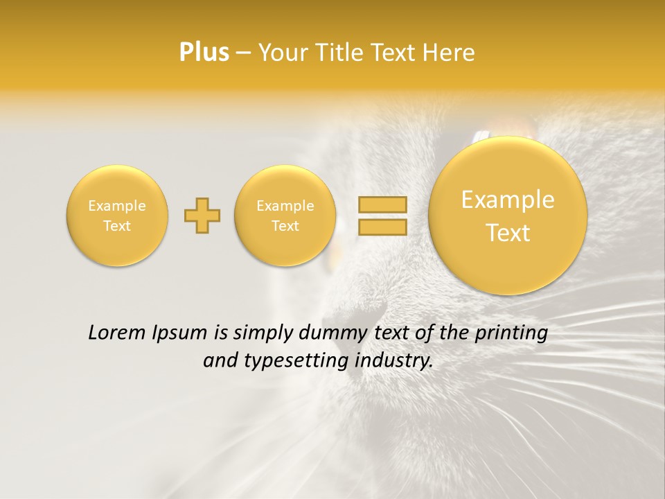 Power White Heat PowerPoint Template