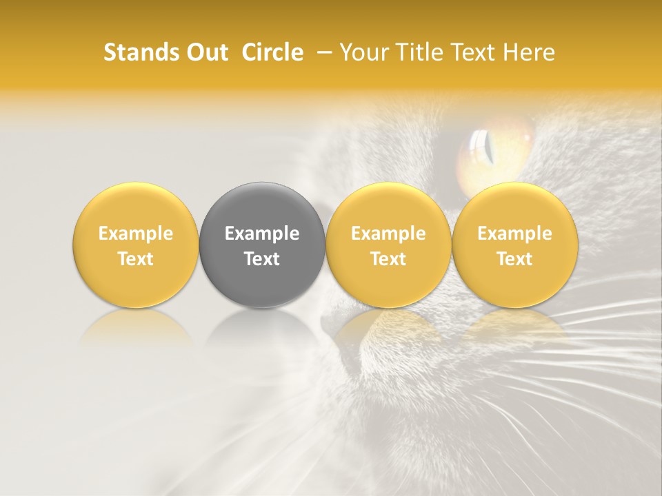 Power White Heat PowerPoint Template