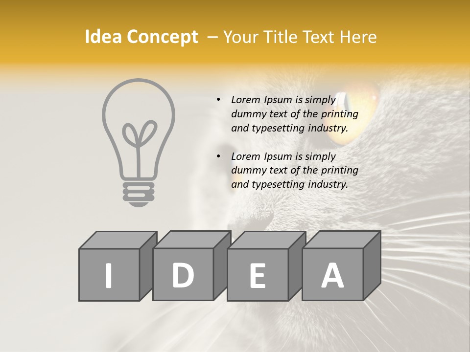 Power White Heat PowerPoint Template