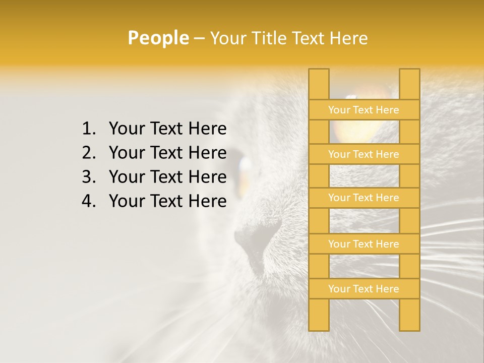 Power White Heat PowerPoint Template