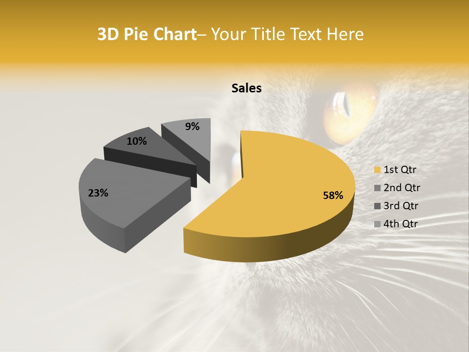 Power White Heat PowerPoint Template