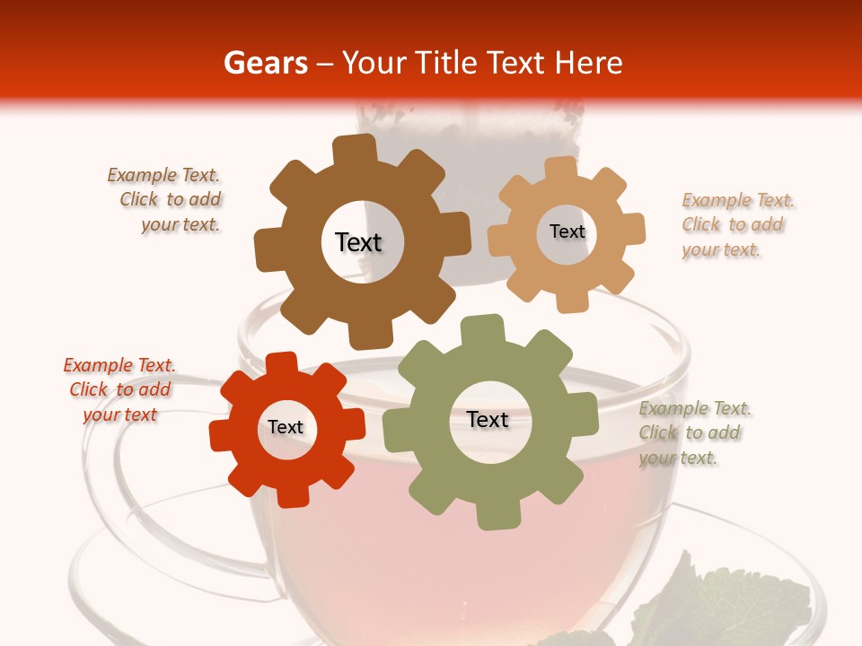 Air White Unit PowerPoint Template