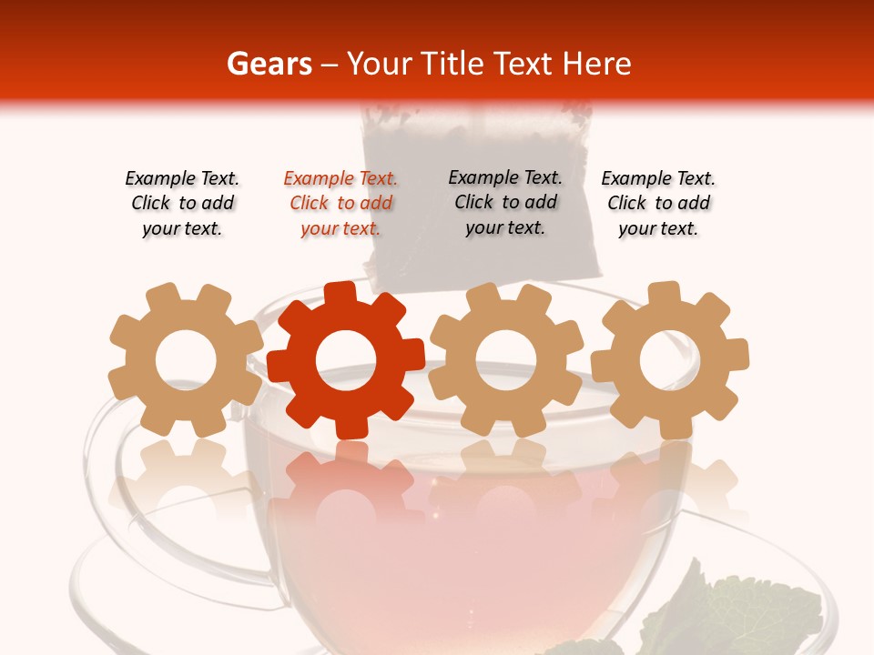 Air White Unit PowerPoint Template