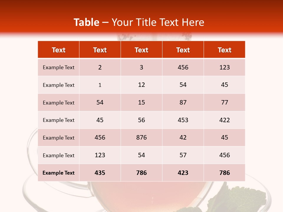 Air White Unit PowerPoint Template